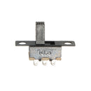 10Pcs Black Mini Size SPDT Slide Switches On-Off 100V 2A DIY Material
