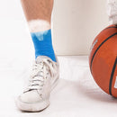 4Pcs Blue Ourdoor Sports Self-adhesive Elastic Gauze Tape Care Bandage