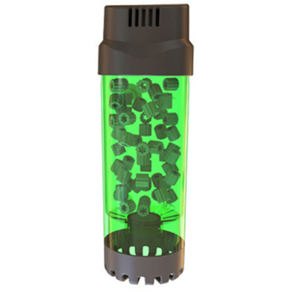 Aquarium Fish Tank Fluidized Moving Bed Filter Bubble Bio Media Filter with W9Y9