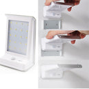 20 LED Waterproof Solar Powered Sensor Flood Light Outdoor Garden Security Wall Lamp