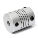 5mm x 8mm Aluminum Flexible Shaft Coupling OD19mm x L25mm CNC Stepper Motor Coupler Connector