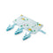Cloth Hangers Travel Folded Portable 3 bathroom clamp Small objects receive
