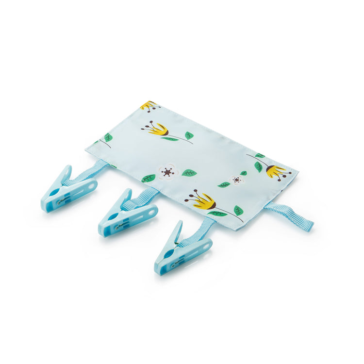 Cloth Hangers Travel Folded Portable 3 bathroom clamp Small objects receive
