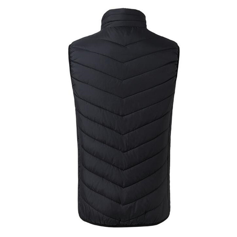 Electric Waistcoat Heated Cloth Jacket USB Thermal Warm Pad Winter Body Warmer