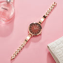 CURREN 9012 Alloy Case Casual Style Women Bracelet Watch Gift Waterproof Quartz Watch