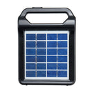 2400mAh Portable Solar Panel Charger Reusable Solar Generator System USB Port With Lamp Lighting