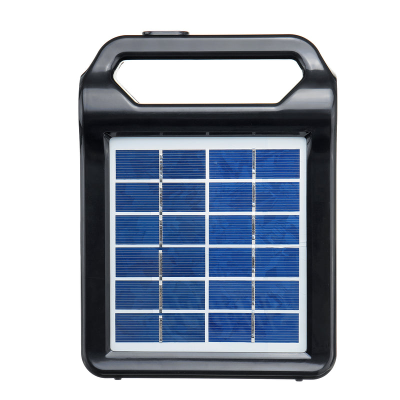 2400mAh Portable Solar Panel Charger Reusable Solar Generator System USB Port With Lamp Lighting