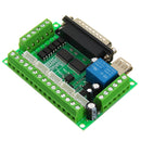 Geekcreit 5 Axis CNC Interface Board For Stepper Motor Driver Mach3 With USB Cable