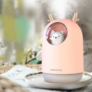 Bakeey 300ml USB Cartoon Ultrasonic Humidifier Aromatherapy Essential Oil Diffuser with LED Night Light