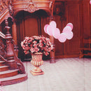 5x7FT Vinyl Castle Pink Balloon Photography Backdrop Background Studio Prop