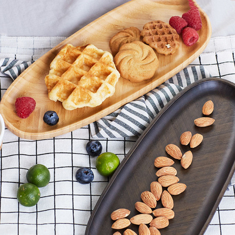 Chengshe Multifunctional Bamboo Saucer Tea Tray Fruit Plate Snack Plate Nut Plate from XIAOMI Ecological Chain