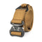 ENNIU DC3C 125cm x 4.5cm Punch Free Adjustable Tactical Belt Double Buckle Fashion Wrist Belt Nylon Belt Waist Belts Camping Hunting Nylon Waistband