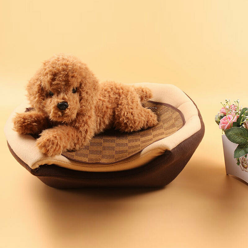 Cat Dog Bed Pet Mat House Foldable Soft Warm Animal Puppy Cave Winter Sleeping Pad