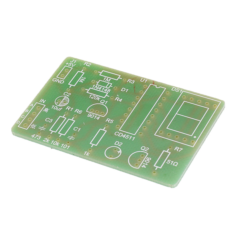 DIY Digital Display LED Logic Pen Electronic Kit High and Low Level Test Circuit Soldering Practice Board Kit