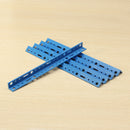 L Shape Plastic Blue Link Rod Fixed Rod Universal Rod For DIY Car