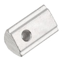 Drillpro 50pcs 40 Series T Slot Elastic Nut Round Roll Spring Nut for 40 Series Aluminum Profile
