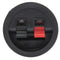 2 Way Speaker Box Binding Post Terminal Cup Round Spring Clip