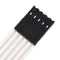 5Pcs 4 Key Press Film Switch Module Single Chip Microcomputer Extended Keyboard Electronic Switch Module