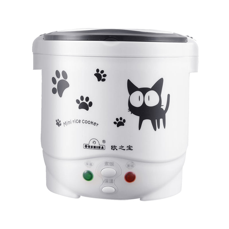 12V 24V 1L  100W Mini Rice Cooker Steamer Electric Food Steamer Lunch Box Portable