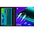BAKEEY Transparent Ultra-thin Soft TPU Protective Case + 2PCS Anti-scratch Tempered Glass Lens Protector for Xiaomi Mi Note 10 / Xiaomi Mi Note 10 Pro / Xiaomi Mi CC9 Pro