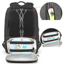 OUTWALK USB Charging Backpack Large Capacity Simple Fashion Trend Travel Men's Laptop Bag