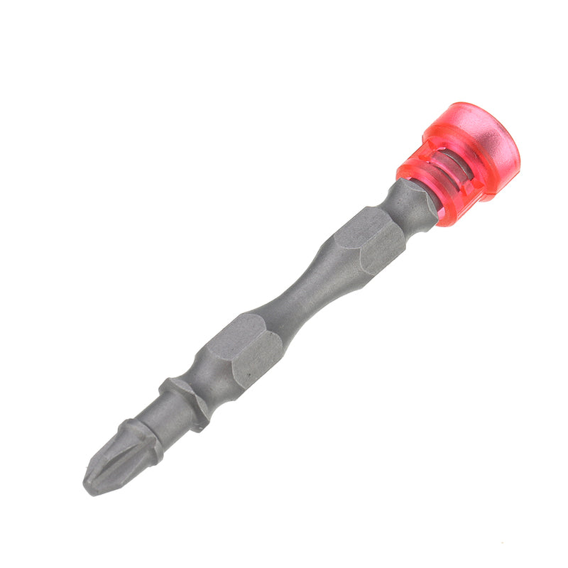 BROPPE 10pcs Double Head 65mm S2 Alloy PH2 Phillips Magnetic Screwdriver Bit Set 1/4 Inch Hex Shank