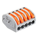 30Pcs Quick Connector PCT212/213/215 2P 3P 5P Universal Terminal Block
