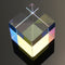 30x30mm Cube Defective Cross Dichroic Prism RGB Combiner Splitter Glass Decor