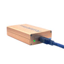 New SDR RTL 2832U R820T2 Radio Receiver HF Reception 100K-1.8G TXCO 0.5 PPM SMA Software Defined Radio Accurate Frequency