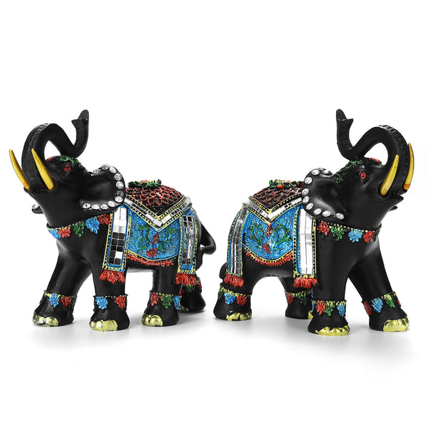 Elephant Resin Home Decorations Right Or Left Home Decor Figurines Art Crafts For Home For Coffee Bar