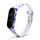 Colorful Pattern Watch Band Watch Strap Silicone Strap for Xiaomi Miband 4 Miband 3