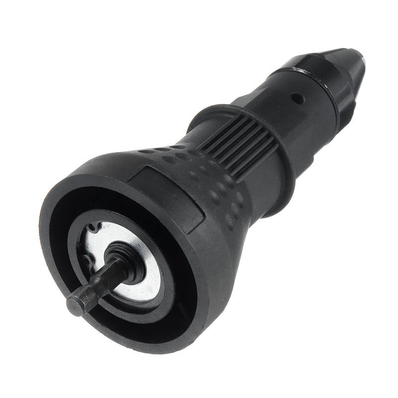 Black Rivet Adapter Electric Nut Riveting Riveter for Cordless Drill Insert Nut Tool