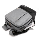 Xmund XD-DY35 35L USB Backpack 15.6inch Laptop Bag Waterproof Anti-theft Lock Travel Business School Bag