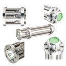 UniqueFire F8 R5 350LM 6Modes Stainless Steel LED Flashlight 18650