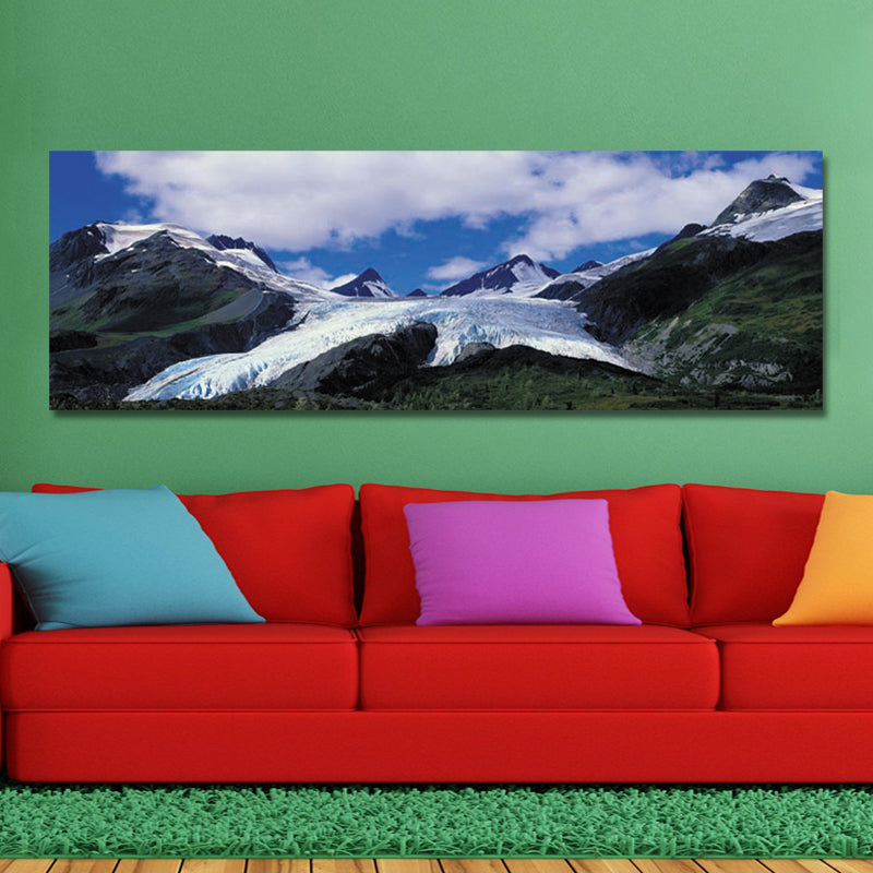 DYC 10360 Single Spray Oil Paintings Photography Snow Mountain For Home Decoration Paintings Wall Art
