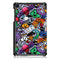 Tri-Fold Pringting Tablet Case Cover for Samsung Galaxy Tab A 8.0 2019 SM-P200 P205 Tablet - Cloud