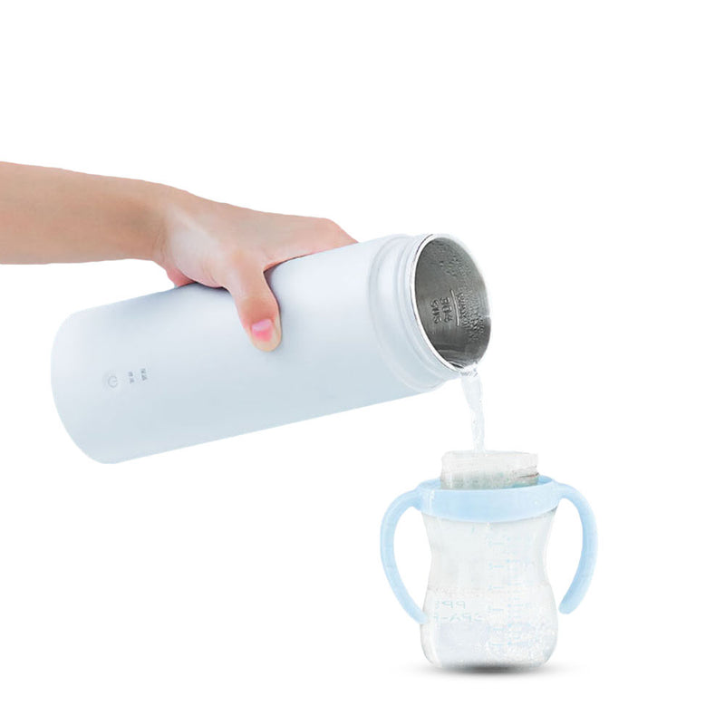 VIOMI YM-K0401 400ML/300W Portable Electric Heating Bottle For Travel Stainless Steel Water Bottle Intelligent Temperature Control From Xiaomi Youpin