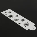 Snowflake Side Cake Stencil Border Designer Decorating Craft Cookie Baking Tool
