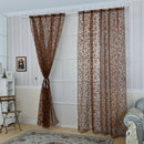 Honana WX-C9 1x2m Fashion European Style Voile Door Window Curtain Room Divider Sheer Curtain Home Decor