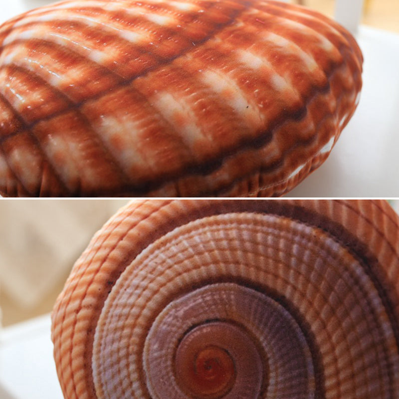 Marine Life Plush Pillows Conch & Shell & Starfish Stuffed Plush Toy Cute Cushion Dolls