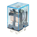 5 PCS 12V DC Coil Power Relay LY2NJ DPDT 8 Pin HH62P JQX-13F With Socket Base Power Relay