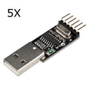 5Pcs RobotDyn USB Serial Adapter CH340G 5V/3.3V USB to Ttl-uart For  Pro Mini DIY