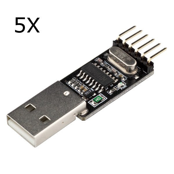 5Pcs RobotDyn USB Serial Adapter CH340G 5V/3.3V USB to Ttl-uart For  Pro Mini DIY