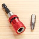 Drillpro Adjustable Screw Depth Magnetic Screwdriver Bit Holder with 5pcs PH2 Scewdriver Bits