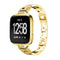 Bakeey Lady Bling Rhinestone Stainless Steel Watch Band Strap For Fitbit Versa