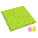 C-Type 3D Printing Pen Silicone Design Mat + 2pcs Insulation Silicone Finger Caps