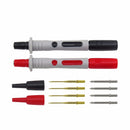 Cleqee P1200B Multi-purchase Puncture Probe Test Lead Kit 4mm Banana Plug Test Lead Replaceable Needle for Test Probe