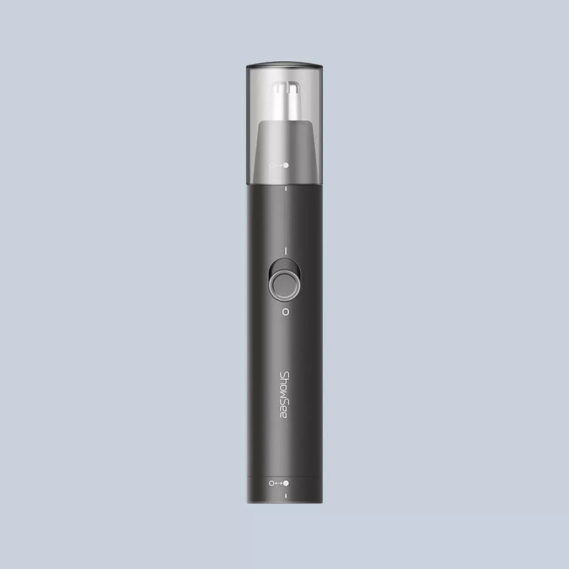 ShowSee C1-BK Portable Electric Nose Hair Trimmer Removable Washable Double-edged 360 Rotating Cutter Head from Xiaomi Youpin