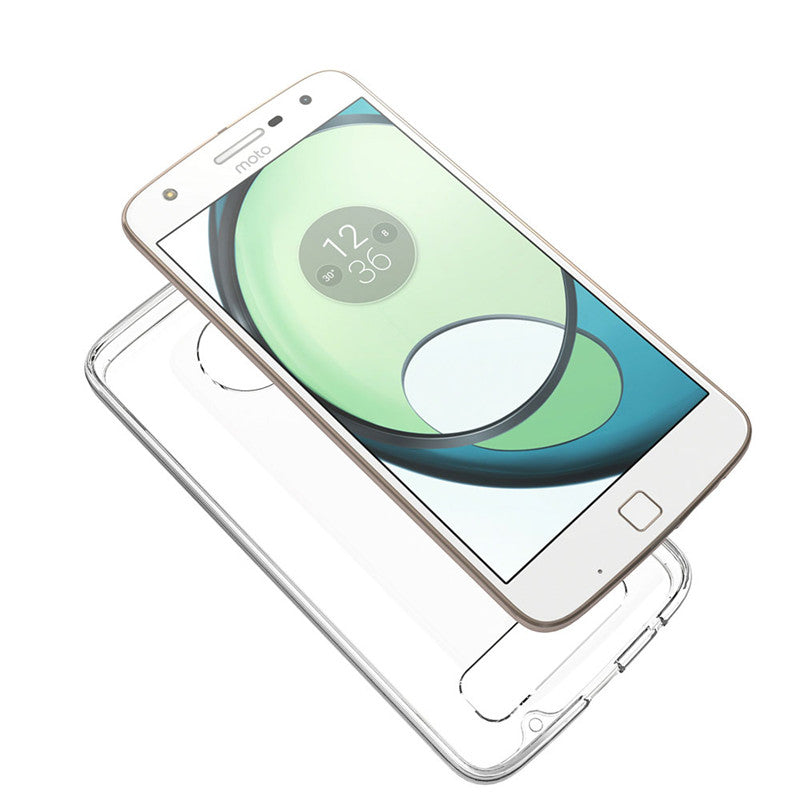 Bakeey Transparent Shockproof Soft TPU Back Cover Protective Case for Lenovo Moto Z2 Play