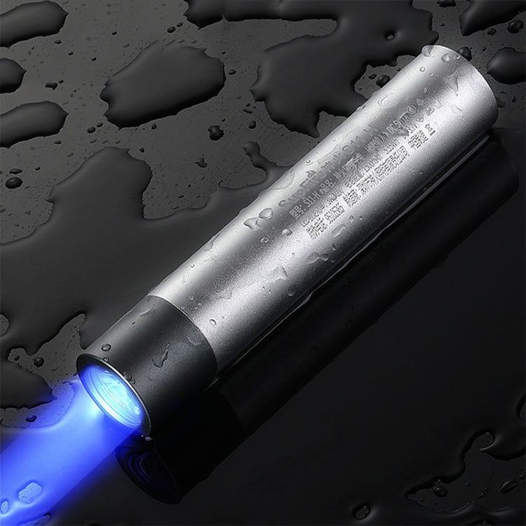 SupFire S11-H 370NM UV Flashlight Fluorescence Detection Flashlight Multifunctional Purple Light 18650 Flashlight